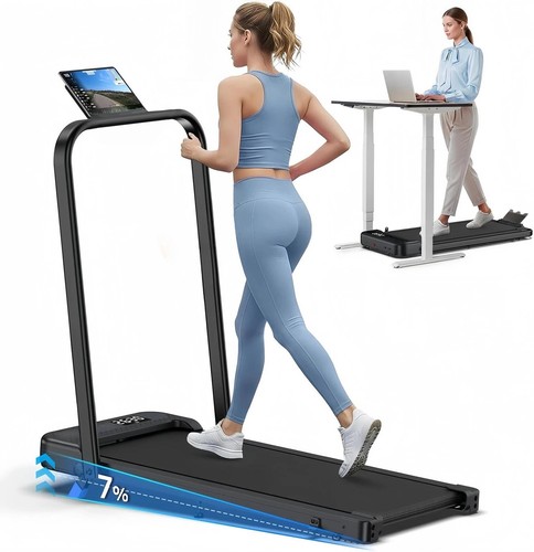 Walking pad with incline - with, 7%