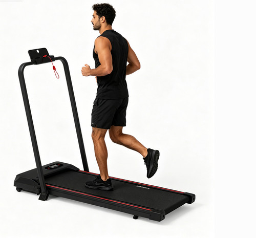 Folding walking pad with - folding,